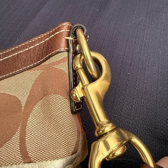 Coach Y2K Brown Patchwork Shoulder Bag 2008 w/dust bag - Picture 14 of 16